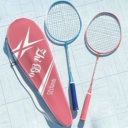 Badminton Racket Set Single And Double Racket Ultra-Light And Durable Badminton Racket Set For Men Women Adults And Students 240122