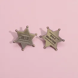 Brooches Pin Club | Honorary Commemorative Hat Badge Star Enamel Metal Custom Cartoon Creative Brooch Backpack Clothes Ornament Wholesale