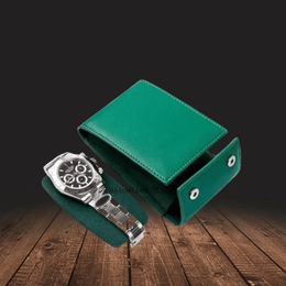 Customised NLNL Direct Velvet Watch Green Bag Protective Watch Leather Bag Environmental Protection Storage White Plastic Box 240123