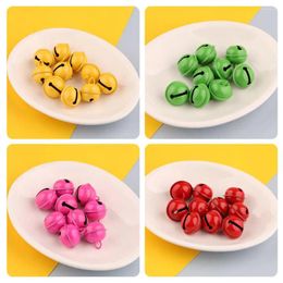 Dog Collars 1 Pcs Lacquered Candy Bells10pcs 22mm Colour Lacquer Bell Pet Diy Anklet Ornament Pendant Handmade Access Keychain Bra P0z0