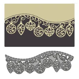 Gift Wrap Christmas Lace Metal Cutting Dies Stencil DIY Scrapbooking Paper Card