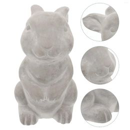 Garden Decorations Ornament Cement Decor Statues Outdoor Animal Decoration Decors Household