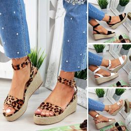 Sandals Woven Buckle Women's Ladies Shoes Platform Strap Wedges Roman Boots Women Mid Calf With Wedge