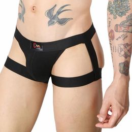 Underpants Harness Belt Strap Panties Men Sexy Gay Underwear Thong Jockstrap Lingerie Men's G String Penis Bulge Pouch A50 Best quality