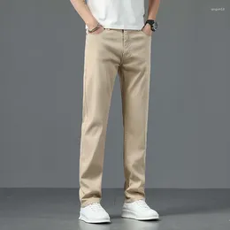 Men's Pants 2024 Spring Summer Khaki Casual Loose Straight Comfortable And Versatile