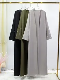 Ethnic Clothing Ramadan Open Kimono Abaya Dubai Turkey Muslim Islam Robe Femme Musulmane Kaftan Abayas African Dresses For Women Caftan