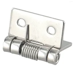 Bath Accessory Set Door Hinges Spring 2 Pcs Stainless Stee Steel 1/1.5/2/2.5/3/4Inch 2x Brushed Finish Durable Hinge