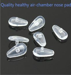 50pcs 15mm highgrade healthy silicone air chamber nose pads for glasses antislip and supersoft pad glasses accessories 7983643