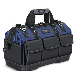 Large Electrician Tool Bag Organizer Heavy Duty Pouch Waterproof AntiFall Storage with Multi Pockets Pochete 240123