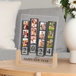 Frames Custom Film Collage Print Picture Frame Home Bedroom Decoration Art For Family Personalized Po Gift Ideas Women Men