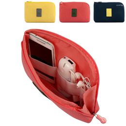 Shopping Bags Portable Cable Digital Storage Organiser USB Gadgets Wires Charger Power Battery Zipper Cosmetic Bag Case Accessories