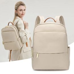 14 inch Laptop Backpack Oxford Ladies Travel Bag Female Bagpack Women College Student Schoolbag Large Capacity Business 240130