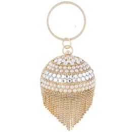 Bohemian style Evening Bags Style Diamond Inlaid Fashion Ball Dinner Bag with Dress Women's Handheld