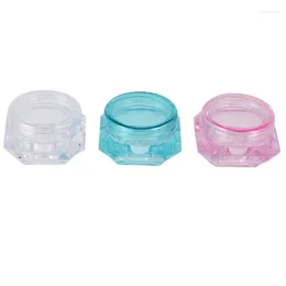 Storage Bottles 20Pcs Empty Sample Vial Jar Pot Container Fit Cosmetic Face Cream Lips Balms Pigment Nail