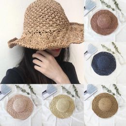 Wide Brim Hats Women's Lightweight Foldable/Packable Beach Sun Hat For Women Fashionable Dressy Desert Men Mens Summer