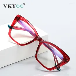 Sunglasses Vicky Square Simple Fashion Lady Anti-blue Light Reading Glasses Women Myopia Hyperopia Can Be Customized Prescription PFD2150