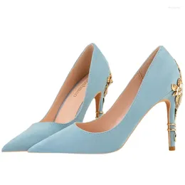 Dress Shoes Pumps Womens European And American Fashion Light Luxury High-heeled Spring Autumn Sexy Wedding Banquet