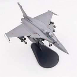 Scale 1100 Fighter Model France Dassault Rafale C Military Aircraft Replica Aviation World War Plane Miniature Toy for Boy 240201