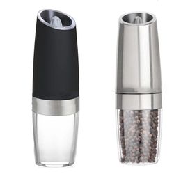 YOMDID 1pc/2pcs Electric Pepper Mill Salt Pepper Grinder Practical Spice Grinder Mills moedor de pimenta Kitchen Grinding Tool 240118