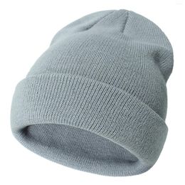 Ball Caps Children Kids Baby Girls Outdoor Warm Cosy And Stylish Winter Knitted Head Cover Cold Weather Hat Thick Thermal