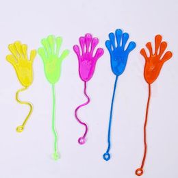 24pcs Funny Nontoxic Creative Wacky Safe Novelty Sticky Hands Toys Birthday Christmas Party Supplies Party Favours 240131