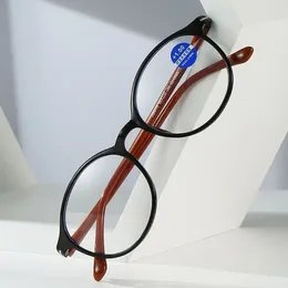 Sunglasses Women & Men Spring Hinge Strength 1.0x - 4.0x Oval Frame Reading Glasses Anti-blue Light Presbyopia Eyeglasses