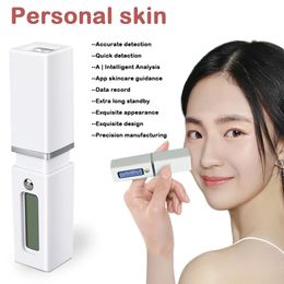 Analyzer Machine LCD Digital Skin Care Scanner Moisture Oil Testing Home Use Beauty Tools Diagnostic Device SPA 240122