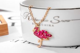 S1611 Fashion Jewellery Flamingo Pineapple Coconut Pendant Necklace6369556