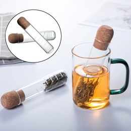 Tea Infuser Tea Philtre Sieve Glass Pipe Creative Tea Mate Tea Maker Brewing For Spice Herb Tea Strainer Teaware Tool Accessories 240124