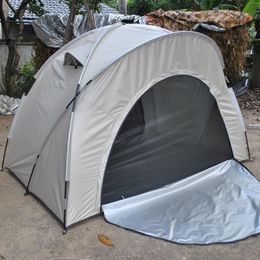 Tents And Shelters Outdoor Camping Tent Easy Storage Rain Sun Protection Double PU4000 210D Wear-resistant Silver Coated Oxford Cloth
