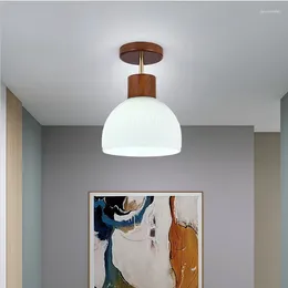 Ceiling Lights Pendant Lamps Bedroom Rings Fixtures Wood Hanging Modern LED Stair Nordic Living Room Chandelier Lighting