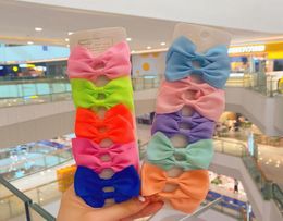 20pcs Children Cute Grosgrain Ribbon Bows Ornament HairClips Baby Girls Colourful Hairpins Kids Sweet Hair Accessories4390085