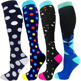 Men's Socks Antifatigue Women Men Compression Varicose Veins Cycling Fit For Nurses Doctors Teachers Edema Diabetes
