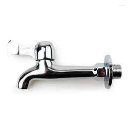 Kitchen Faucets Wall-Mounted G1/2 Outdoor Garden Faucet Mop Sink Washing Machine Wash Basin Extra Long Hose Water Tap