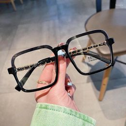 Sunglasses Frames Fashion Style Eye Glasses For Women Square Shape Blue Light Blocking Computer High Quality Female Eyeglass