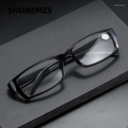 Sunglasses SHONEMES Rectangular Reading Glasses Magnifying Eyewear Ultralight Presbyopia Eyeglasses Diopters 1 1.5 2 3 3.5 4 For Unisex