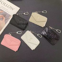 Luxury Brand YS Leather Romy Card Holder Slot Cases Credit Mini Wallet Purse Mix Order available with Logo Box Packing Man Woman 13.5x8.5CM