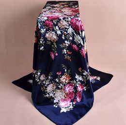 Fashion Women Scarf high quality Hijab Silky Satin Shawl Scarfs Square Head Scarves Shawl Wraps Scarf 2018 NEW Foulard C190110017743342