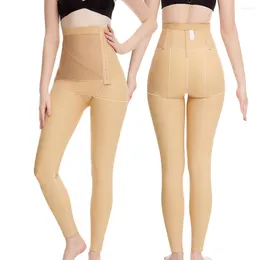 Women's Shapers Women Body Shaper High Waisted Shaping Pants After Thigh Liposcution Double Compression Tummy Control Hip