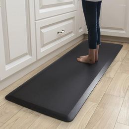 Carpets Cushioned Anti Fatigue Comfort Kitchen Mat PVC Thick Waterproof Non-Slip Floor Rugs Standing Desk Mats For Office Laundry Room