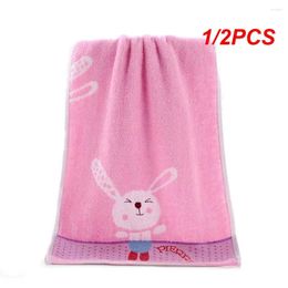 Towel 1/2PCS Hand Towels 32 Strands Embroidered Bear Kitchen Small Soft Household Cleaning Tools Bath Cotton Bathroom Home Daily