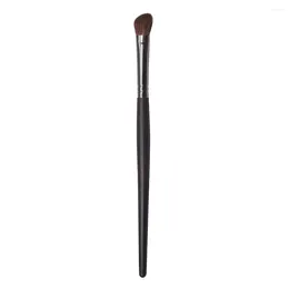 Makeup Brushes D058 Professional Handmade Brush Natural Horse Hair Angled Eye Shadow Ebony Handle Make Up