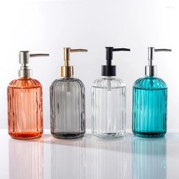 Storage Bottles 2/5pcs Empty 400ml Lotion Bottle Liquid Soap Dispenser Hand Sanitizer Glass Shampoo Shower Gel Container Bathroom Product