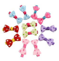 17quot Cute Ribbon Hair Bows With Clip Baby Girl Boutique Hair Bows Toddler Hairpin Baby Hair Accessories4425221