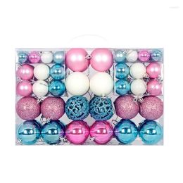 Party Decoration 100 Christmas Ball Baubles Assorted Pendant Shatterproof Ornament Set Xmas Tree L9BE