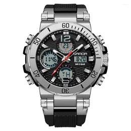 Wristwatches Fashion Men's Electronic Watch Minimalist Casual Calendar Outdoor Waterproof Mechanical Couple