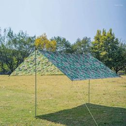 Raincoats Outdoor Camouflage Canopy Multifunctional Waterproof And Sunscreen Beach Sunshade Tent
