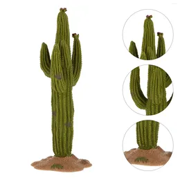 Decorative Flowers Micro Cactus Model Desktop Decor Sand Table Adornment Plant