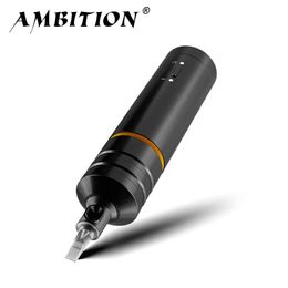 Ambition Sol Nova Unlimited Wireless Tattoo Pen Machine 4mm Stroke for Tattoo Artist Body Art 240122