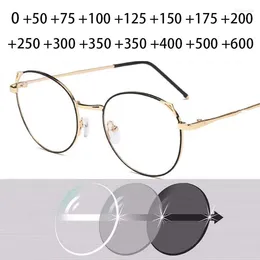 Sunglasses 0.5 1 1.5 2 2.5 3 3.5 4 4.5 5 6 Finished Prescription Glasses Men Women Cat Eye Spectacles For Hyperopia With Diopter